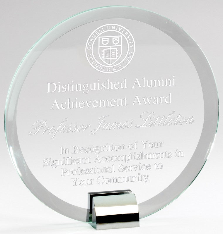 CIRCLE CRYSTAL/CHROME AWARD