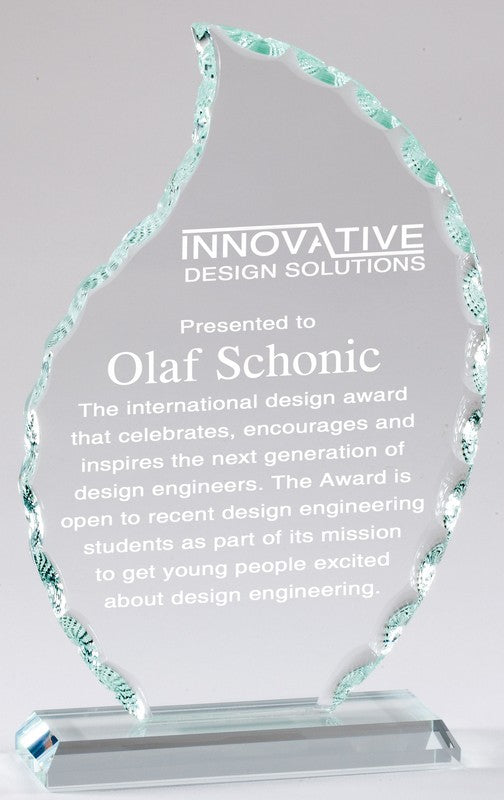 FACET GLASS FLAME AWARD
