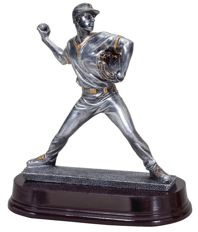 Baseball Pitcher Resin