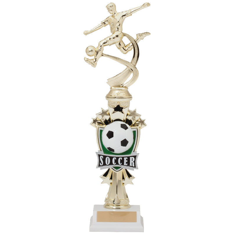 Motion Soccer Trophy - Male