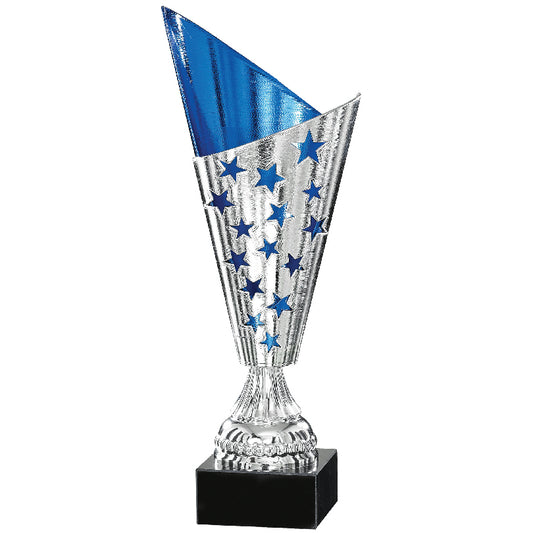 Blue and Silver Star Cup