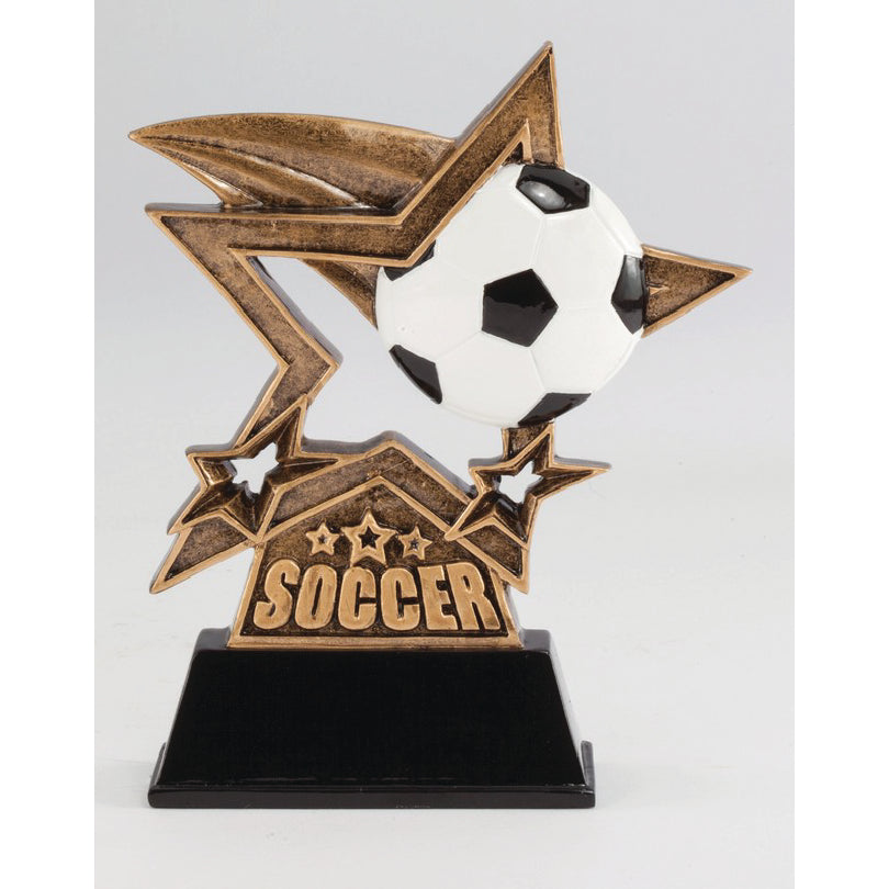Star Soccer Resin