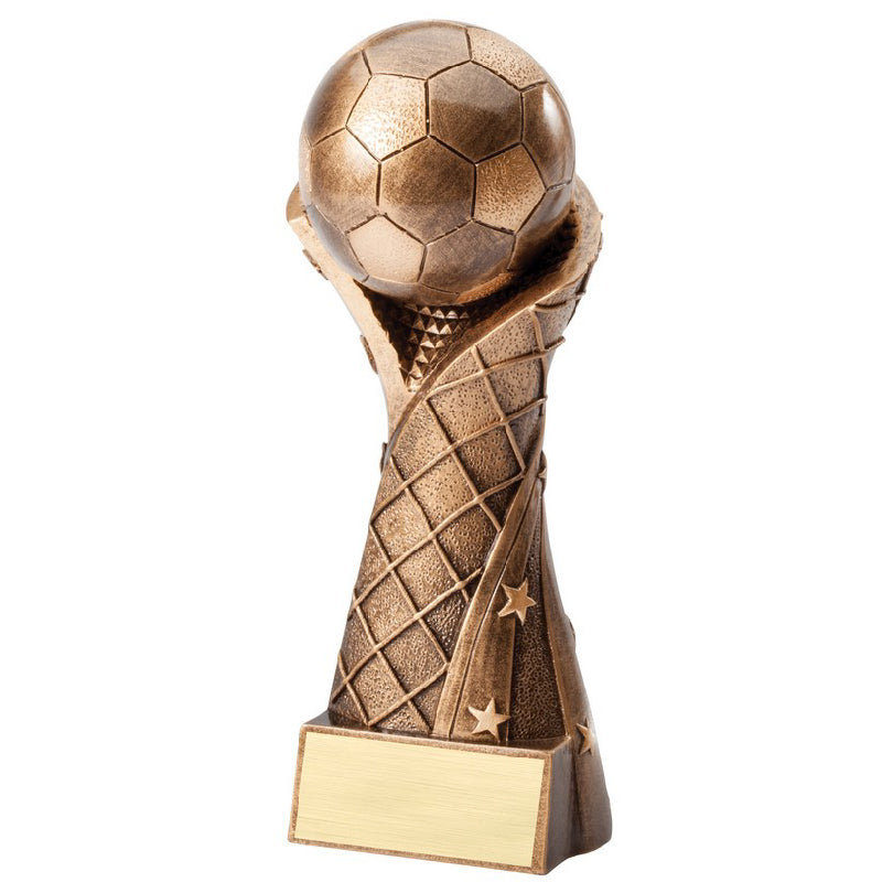 Soccer Ball on Net Resin