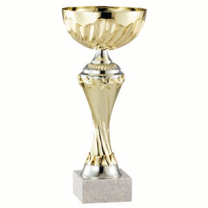 Gold Cup with Star Accents