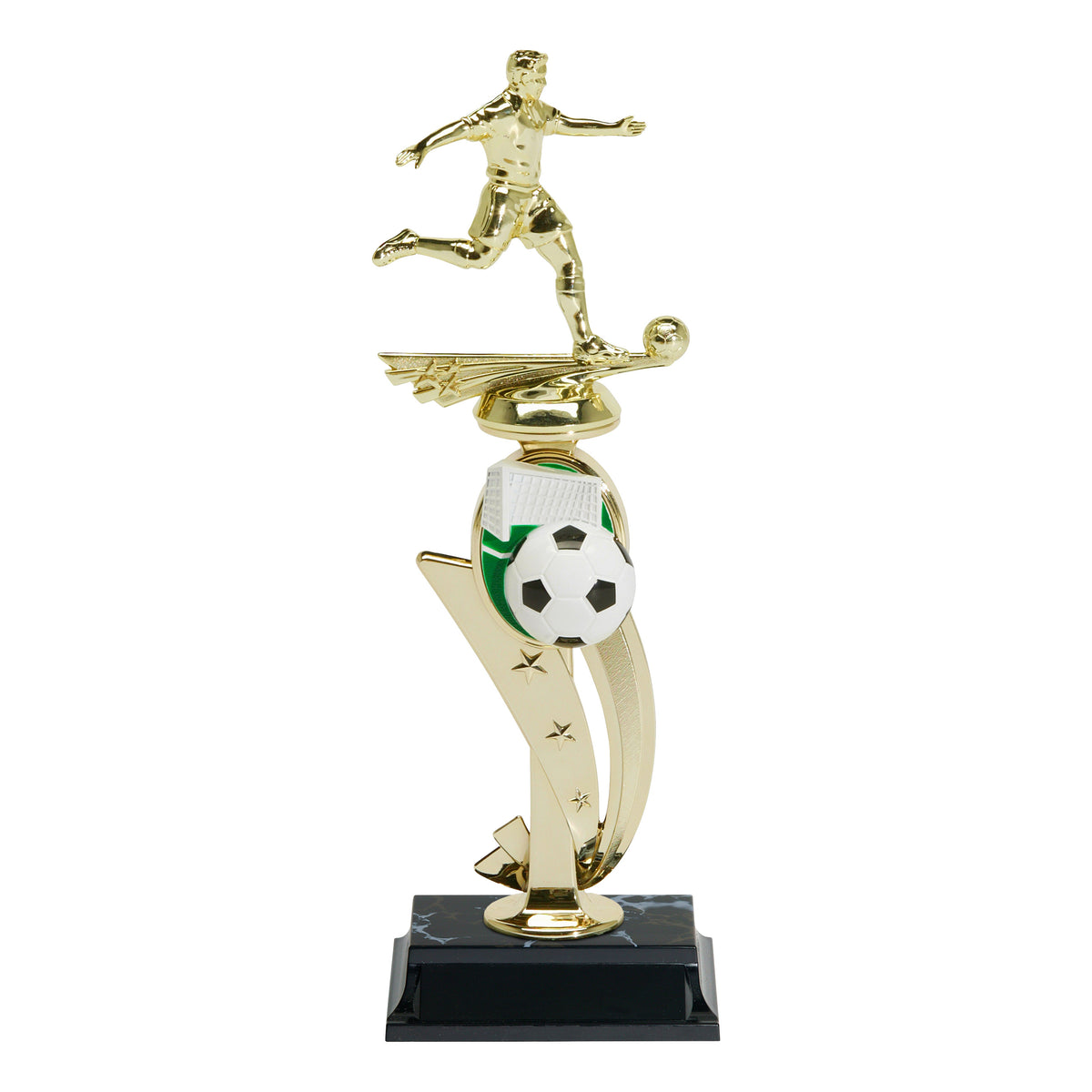 Trophy Scene Color Scene Soccer Trophy - Male – Trophy King Awards