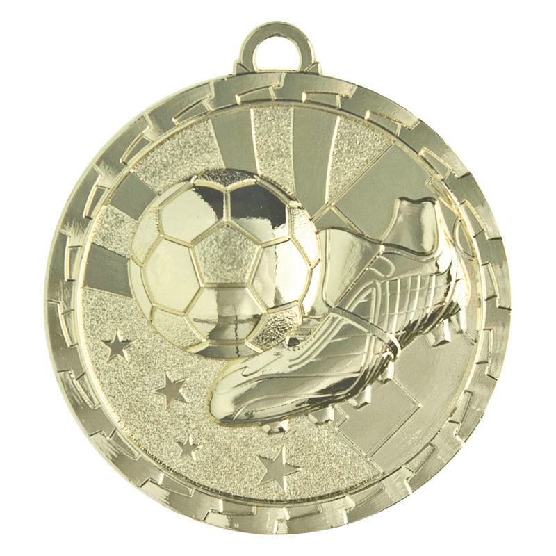 Bright Soccer Medal