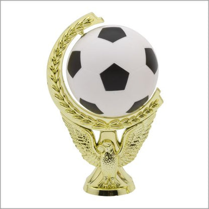 Soccer Ball Spinner Figure with Marble Base