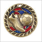 Glitter Soccer Medal