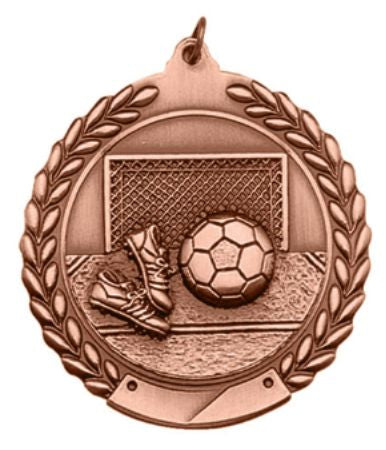 Die Cast Soccer Medal